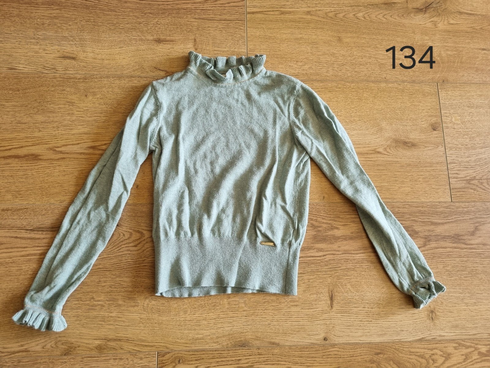 Leuke meisjes trui van C&A Premium maat 134, Kinderen en Baby's, Kinderkleding | Maat 134, Ophalen of Verzenden, Zo goed als nieuw
