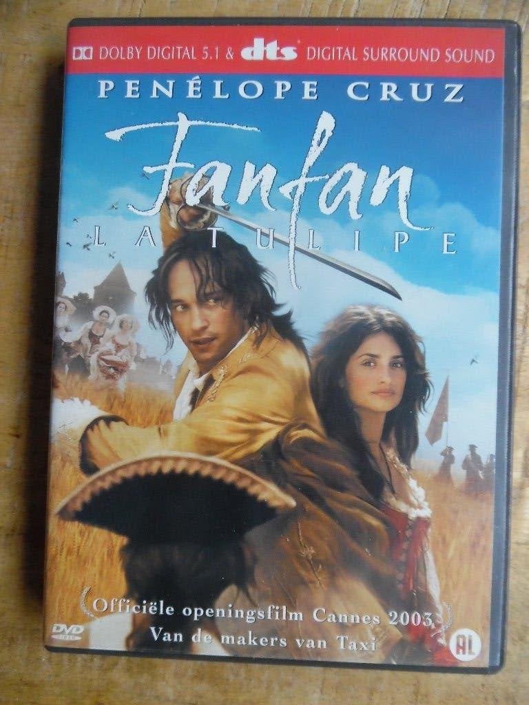 AVONTUUR SPEKTAKEL - FAN FAN LA TULIPE - PENLOPE CRUZ, Alle leeftijden, Ophalen of Verzenden, Gebruikt, Overige gebieden