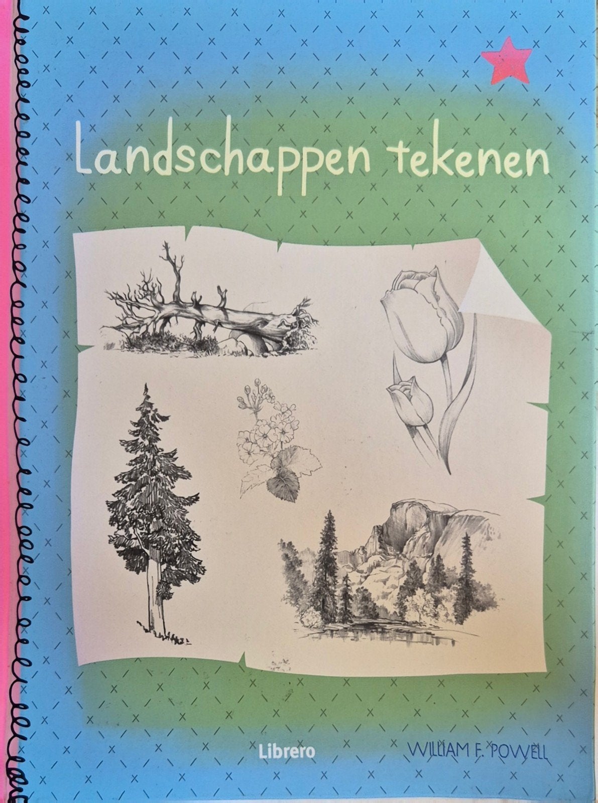 Landschappen Tekenen - William F. Powell - Libero, Ophalen of Verzenden, Zo goed als nieuw