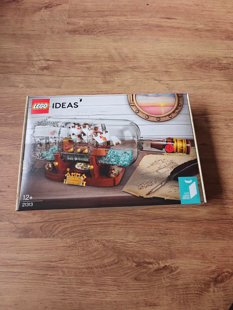 Lego Ideas 21313 Schip in een Fles, Ophalen of Verzenden, Nieuw, Complete set, Lego