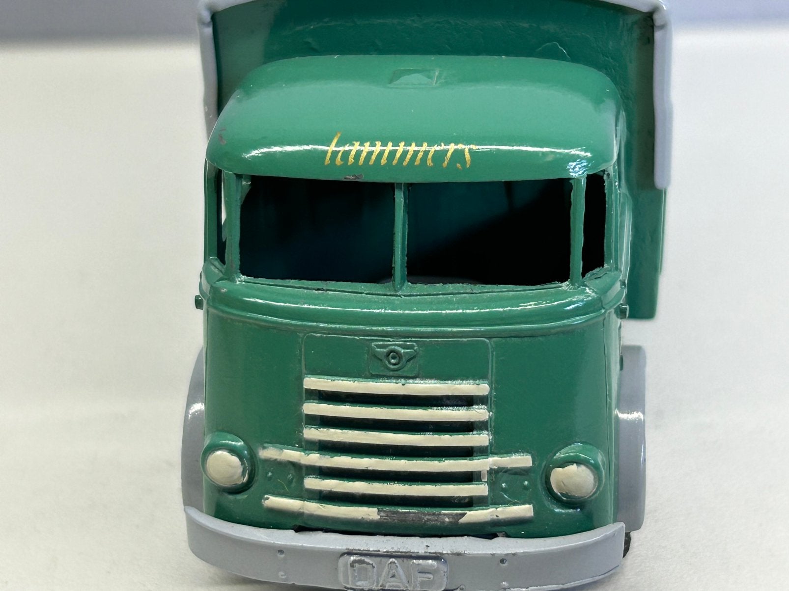 Lion  toys car Daf Spijltje Frontstuur Lammers, Ophalen of Verzenden, Zo goed als nieuw, Bus of Vrachtwagen, Lion Toys
