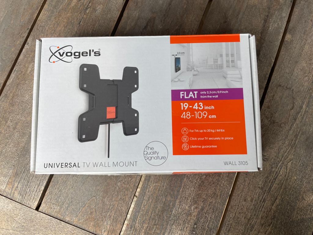 Vogel tv ophangbeugel, Audio, Tv en Foto, Televisiebeugels, Ophalen of Verzenden, Zo goed als nieuw