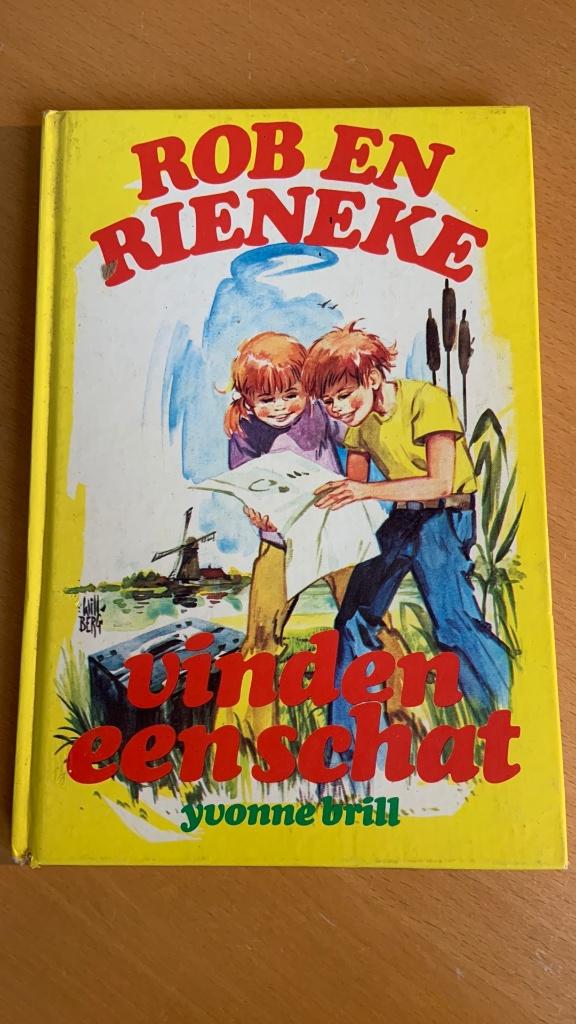 Rob en Rieneke- Vinden een schat - Yvonne Brill, Ophalen of Verzenden, Zo goed als nieuw, Fictie algemeen