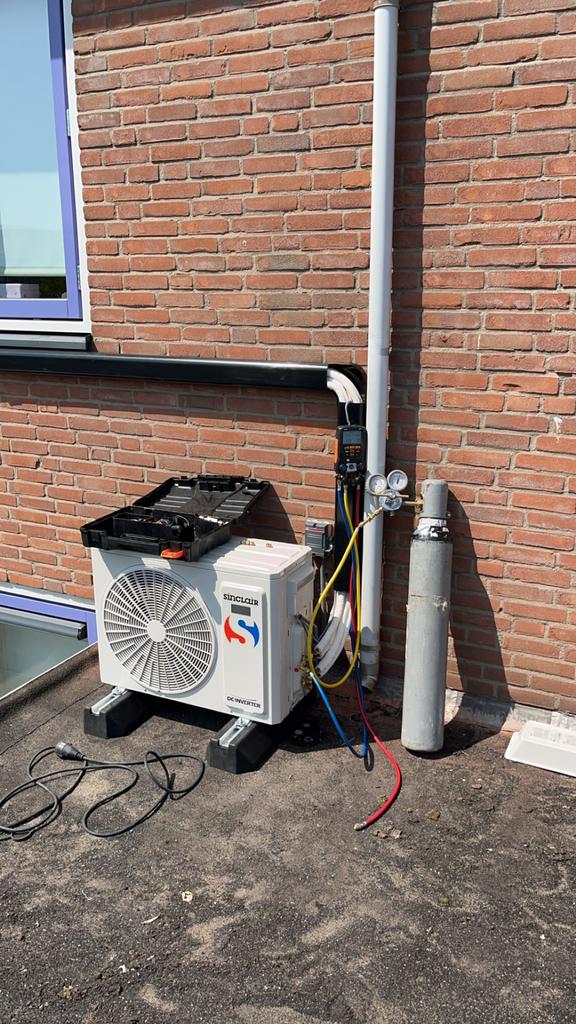 Airco monteur inbedrijfstellen f-gassen gecertificeerd, Koelen en Ontvochtigen, Nieuw, 3 snelheden of meer, Ophalen of Verzenden