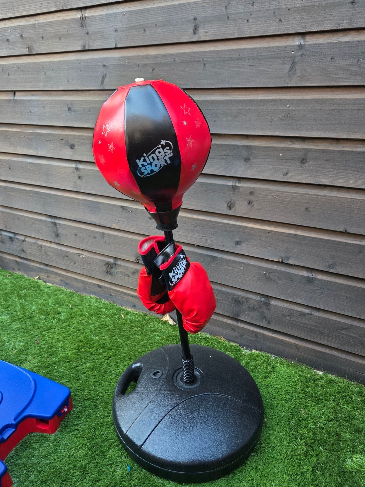 Kings Sport Boksbal met Handschoenen - Zo goed als nieuw, Ophalen, Zo goed als nieuw, Boksbal