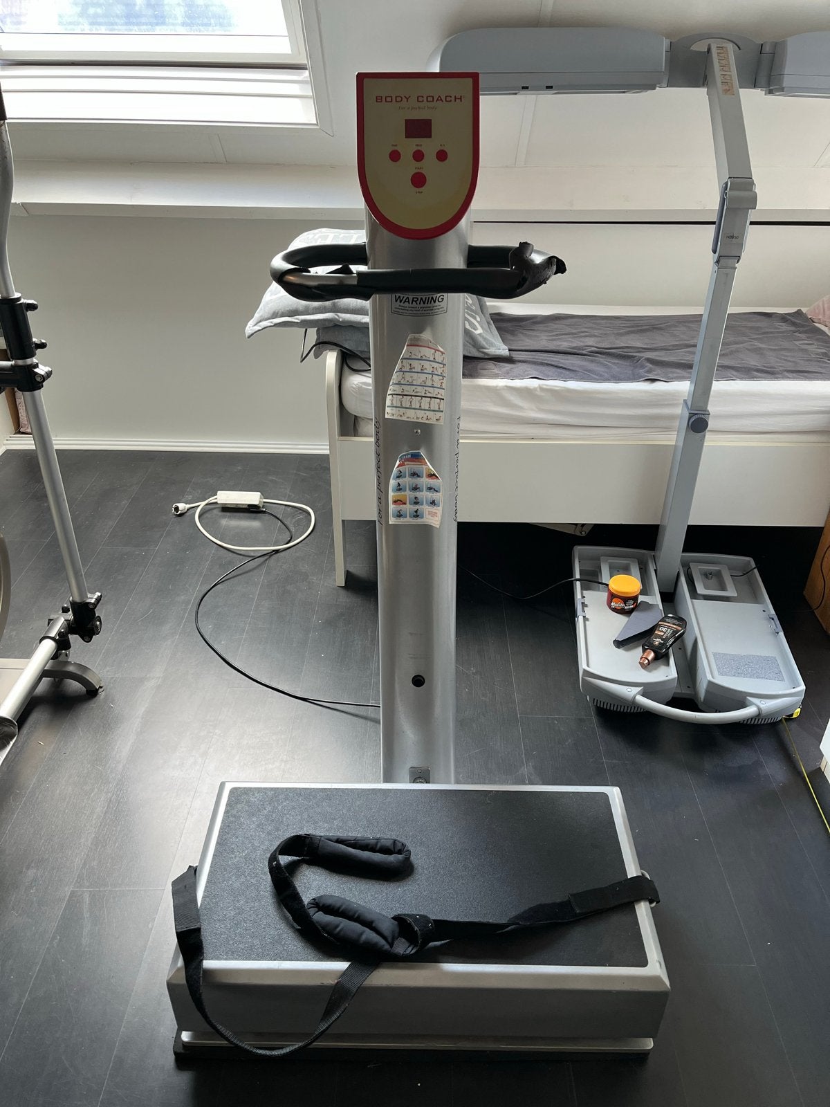 Professionele Body Coach Trilplaat - Sportschool Kwaliteit, Sport en Fitness, Fitnessapparatuur, Ophalen, Gebruikt, Trilplaat