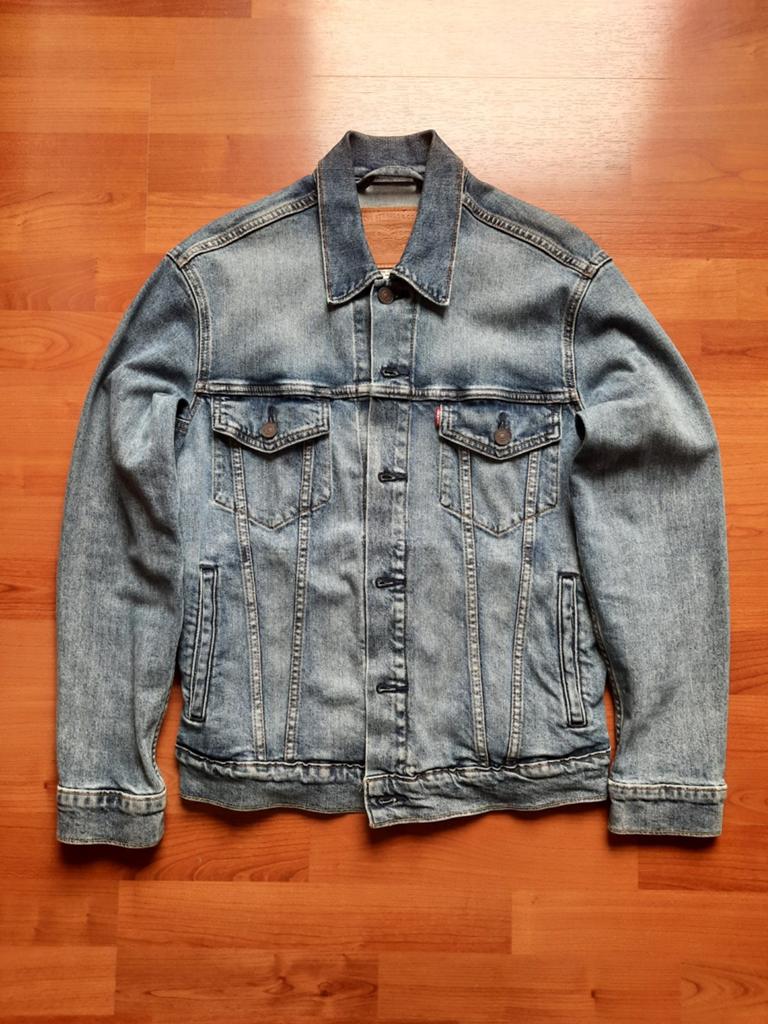 Levi's Type 3 Trucker Jacket Small, Blauw, Ophalen of Verzenden, Zo goed als nieuw, Levi’s