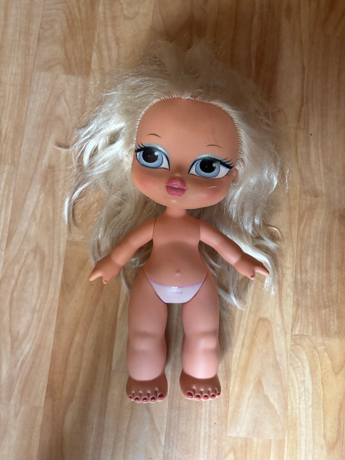 Grote Bratz pop met blond haar, Verzenden, Gebruikt, Overige typen