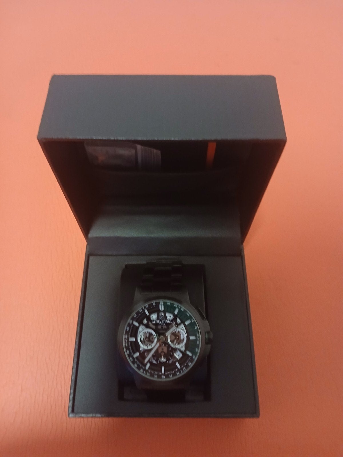 Alpha Sierra  TITANIUM  BG01  MINERAALGLAS   Herenhorloge -, Overige merken, Staal, Staal, Polshorloge