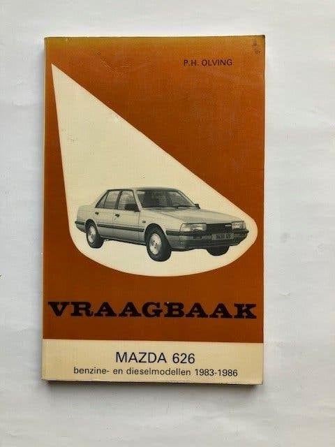 Vraagbaak  Mazda 626 Benzine- en Dieselmodellen  1983 - 1986, Ophalen of Verzenden
