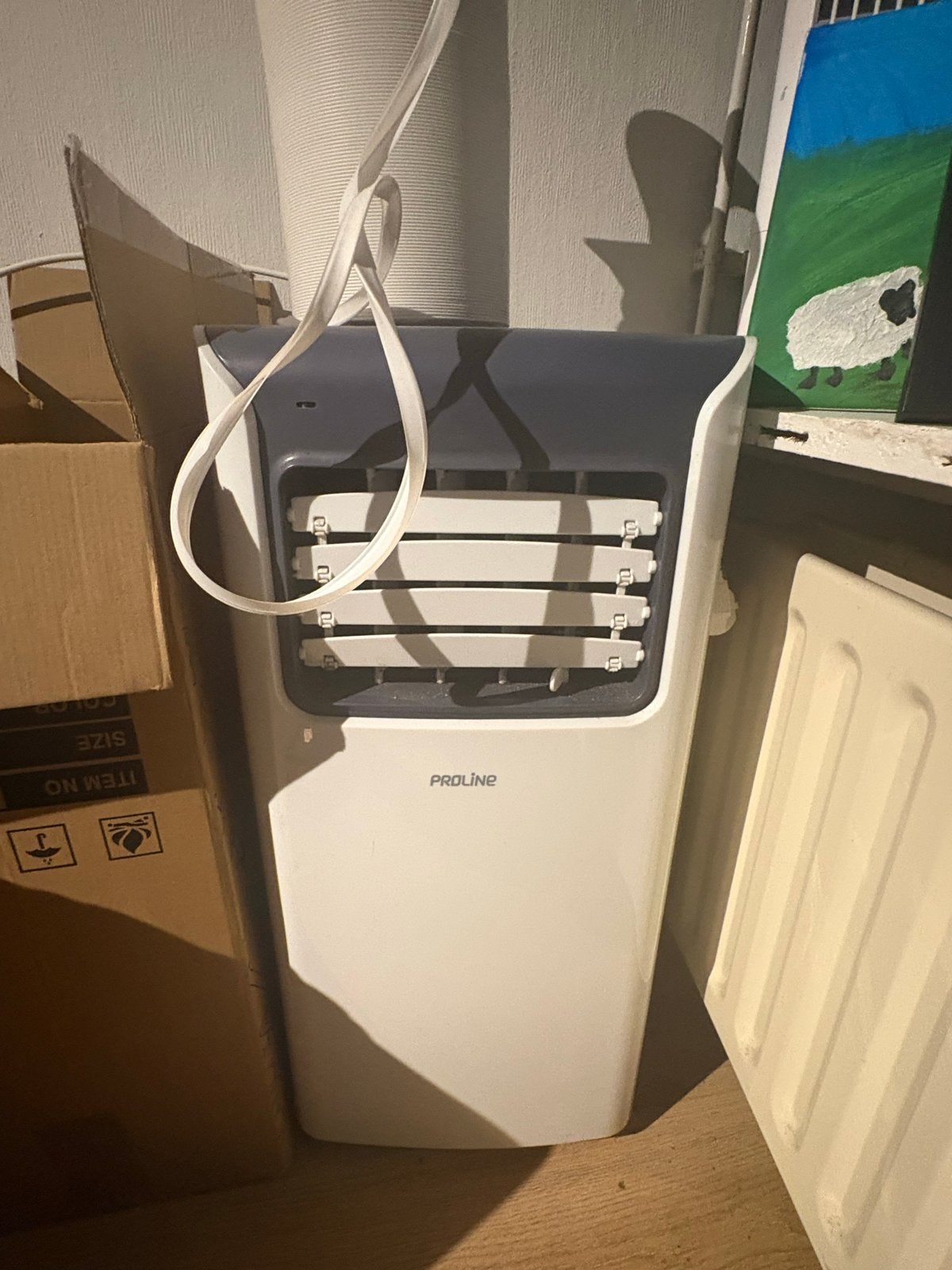 Proline Mobiele Airco - Compact en Efficiënt (leeuwarden), Gebruikt, Minder dan 60 m³, 2 snelheden, Timer