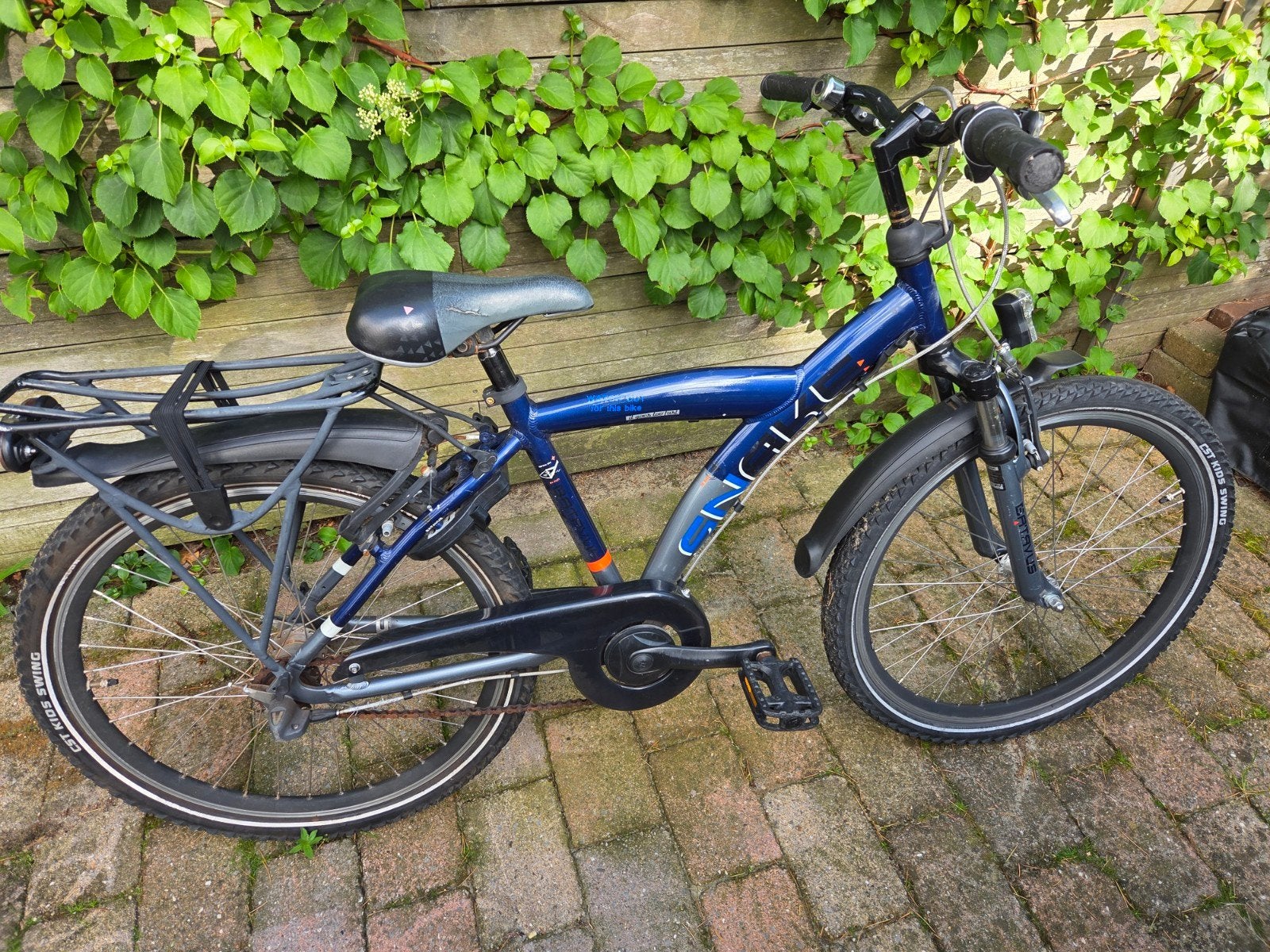 Batavus snake jongensfiets 24 inch 38cm - Blauw, Ophalen