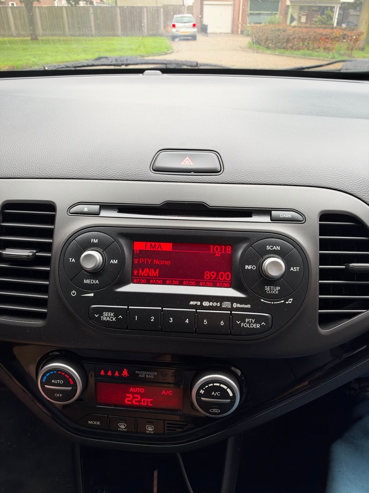 Kia Picanto Radio/CD-speler bluetooth, Auto diversen, Ophalen of Verzenden, Gebruikt