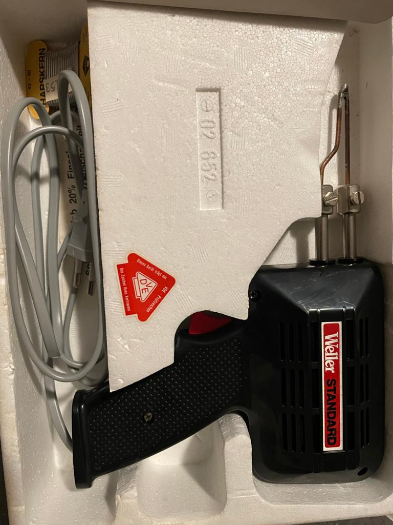 Weller Standard soldeerpistool -  compleet, Ophalen of Verzenden, Gebruikt, Minder dan 150 ampère, Overige typen
