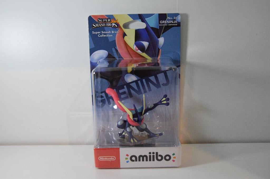 Nintendo Amiibo : Greninja, Avontuur en Actie, 1 speler, Nieuw, Ophalen of Verzenden