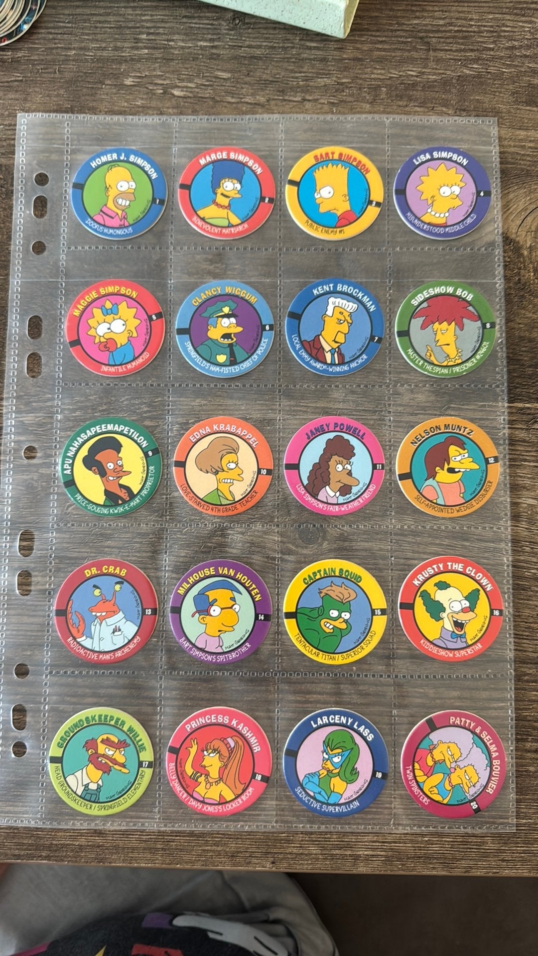 Simpson flippo’s nr 1 t/m 50, Verzenden, Losse flippo's