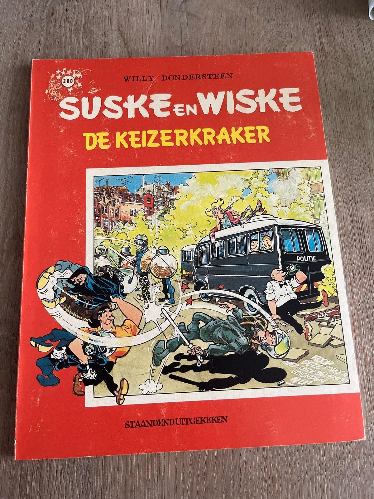 Suske en Wiske - De Keizerkraker (nummer 200), Eén stripboek, Ophalen of Verzenden, Gelezen