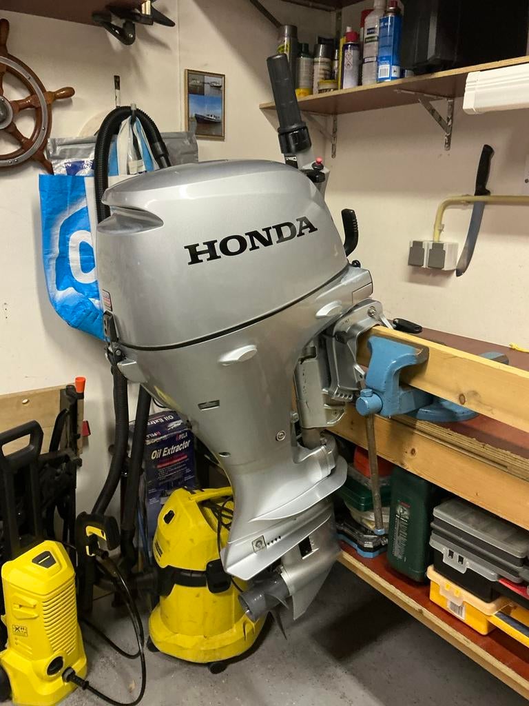 Honda 8 PK Buitenboord motor., Watersport en Boten, Ophalen, 5 tot 10 pk, Zo goed als nieuw, Buitenboordmotor