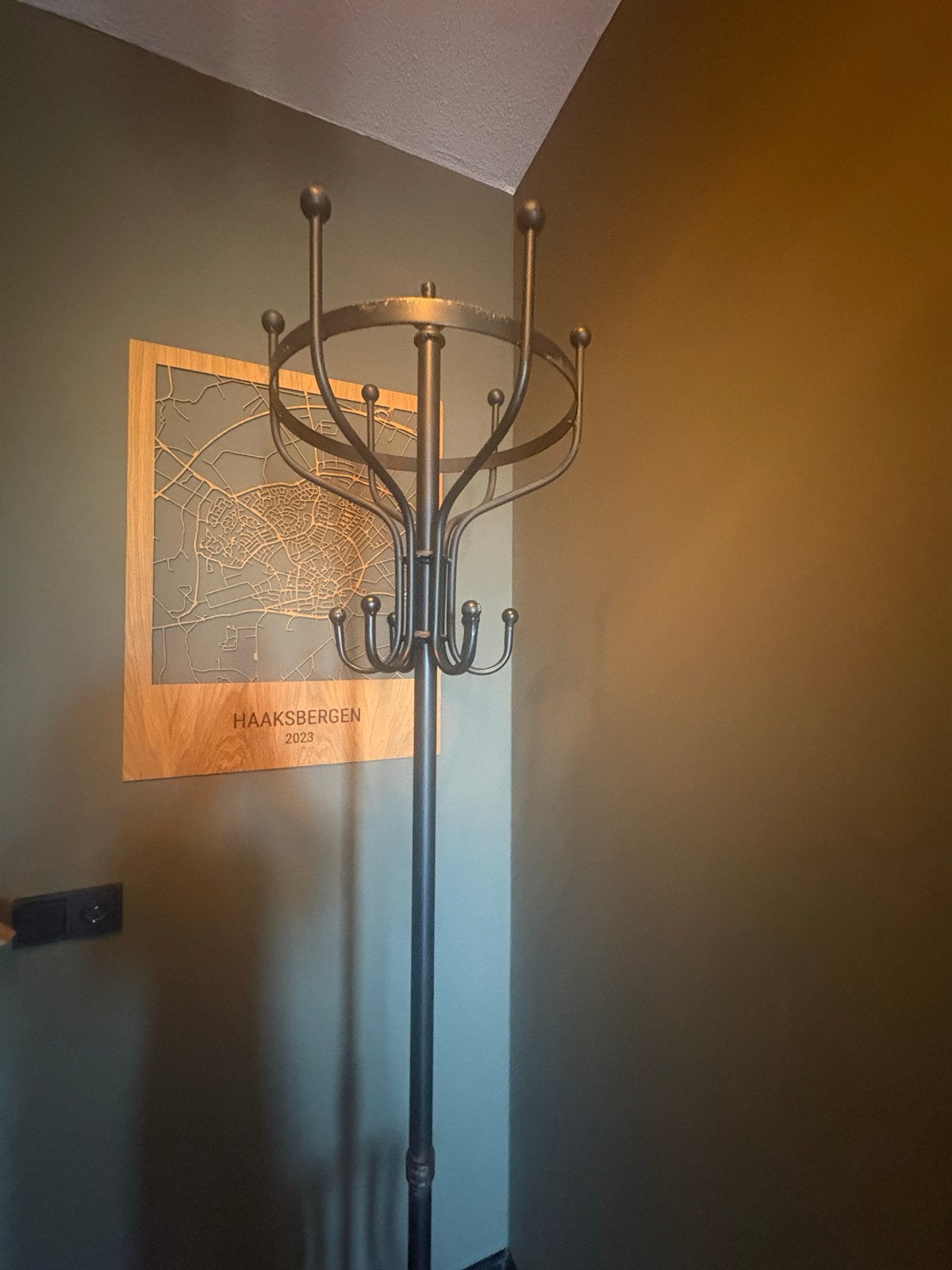 Dutchbone staande kapstok flavi, 190 cm hoog, Ophalen, Zo goed als nieuw, Metaal, Staande kapstok