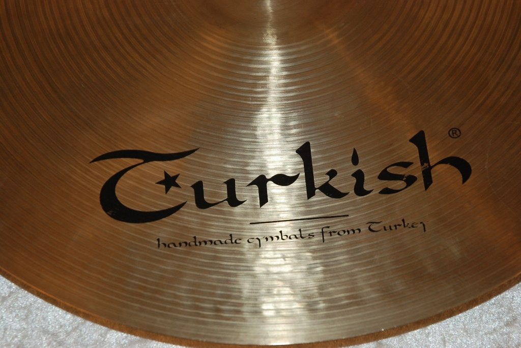 Turkish Sehzade Crash bekken 1541gr 18 inch  <26261492>, Gebruikt, ., Drums of Percussie, Ophalen of Verzenden