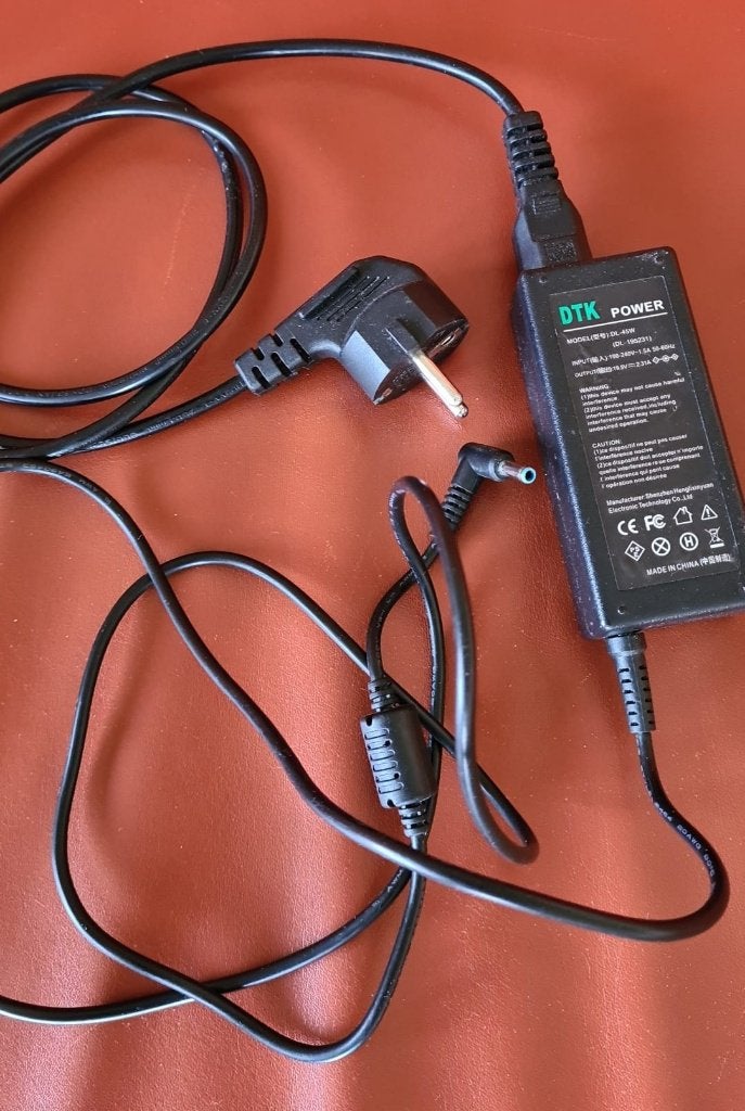 DTK Power adapter lader oplader laptop DL-45W 19.5V 2.31A, Ophalen of Verzenden, Zo goed als nieuw, DTK POWER