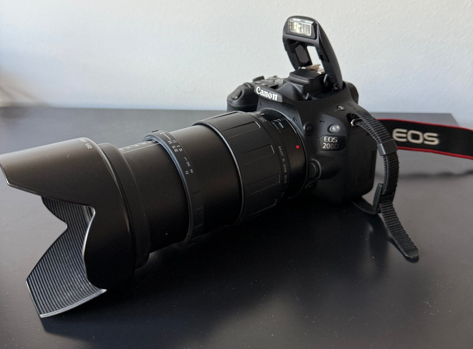 Canon EOS 200D set, Audio, Tv en Foto, Fotocamera's Digitaal, Bluetooth, Gebruikt, Spiegelreflex, Canon