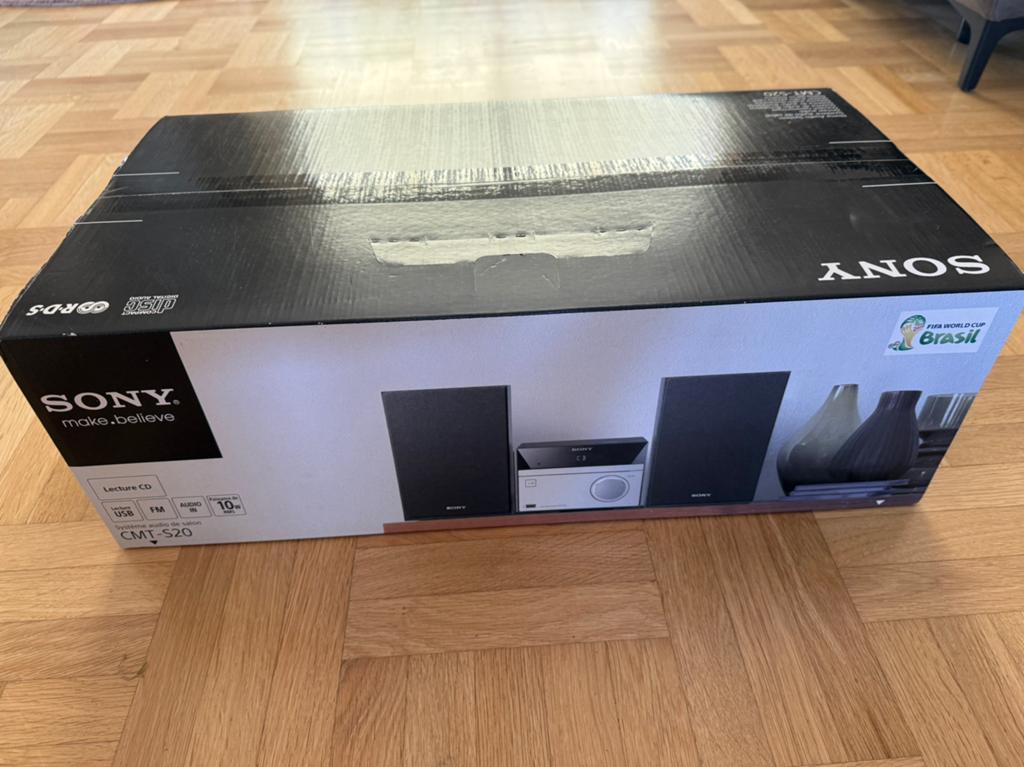 Sony CMT-S20 set, Ophalen of Verzenden, Nieuw, Sony