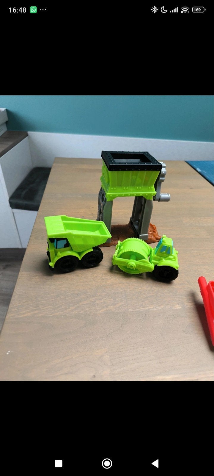 Play-Doh Bouwplaats Speelset met Klei en Voertuigen, Kinderen en Baby's, Speelgoed | Overig, Gebruikt, Jongen of Meisje, Ophalen of Verzenden