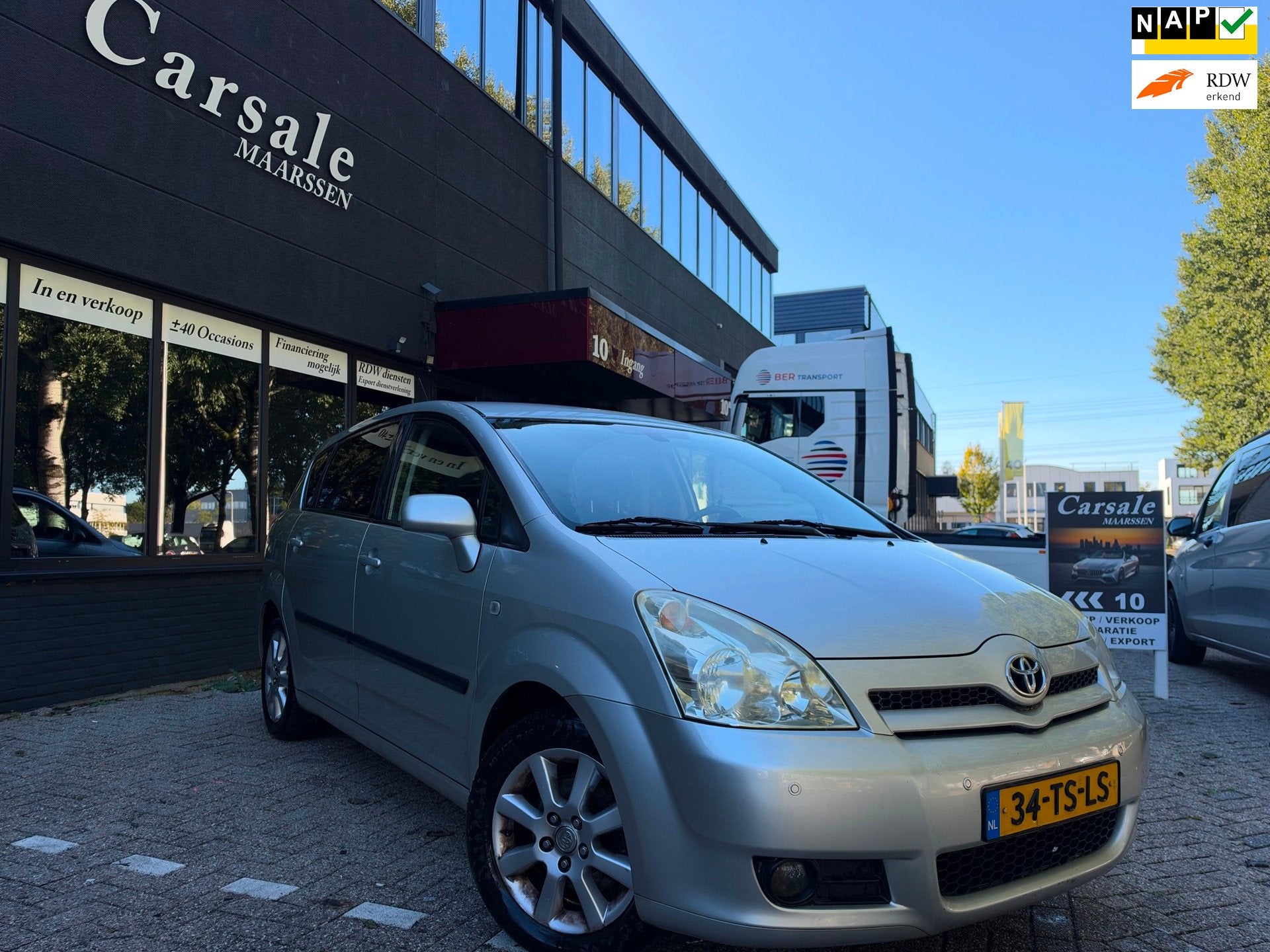 Toyota Verso 1.8 VVT-i Dynamic, Auto's, 1330 kg, Gebruikt, 4 cilinders, 129 pk