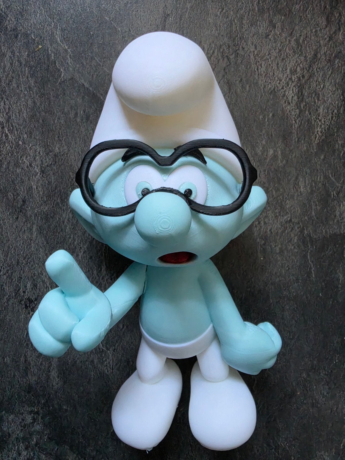 De smurfen, Ophalen