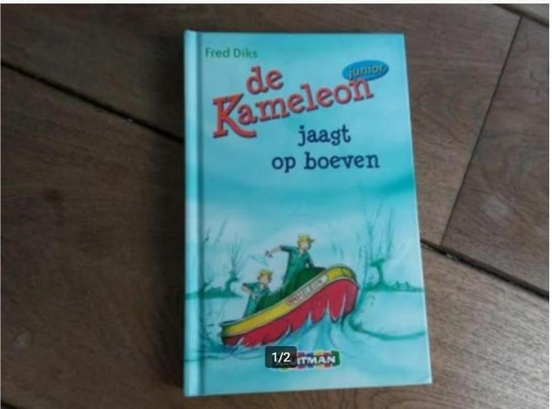 Fred Diks - De Kameleon jaagt op boeven, Ophalen of Verzenden, Zo goed als nieuw, Fictie algemeen