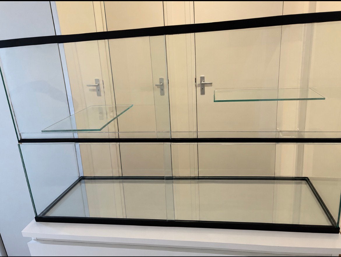 Glazen terrarium / knaagdierenhok – 3 maanden oud, Minder dan 60 cm, Overige typen, Ophalen of Verzenden, 75 tot 110 cm