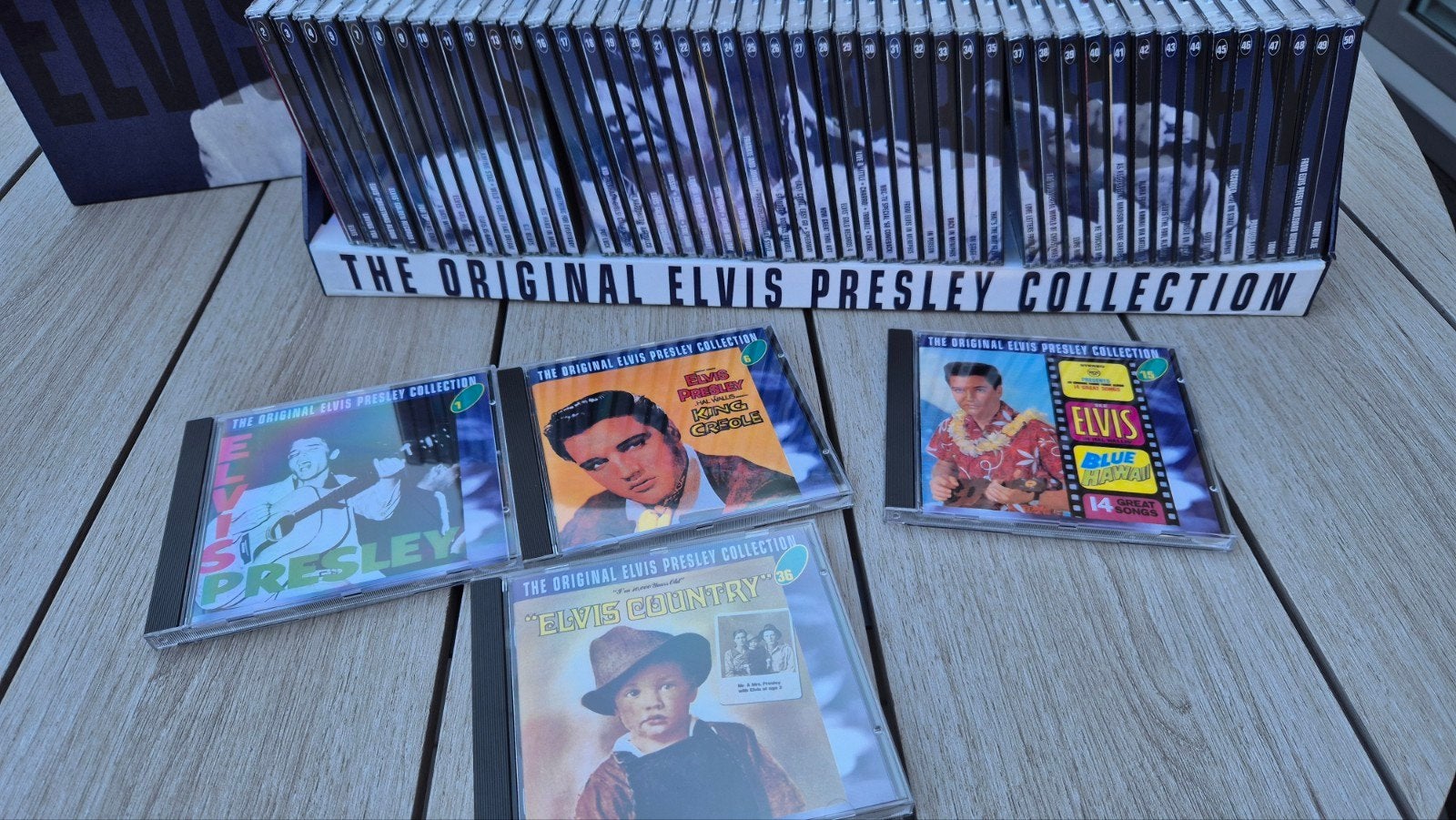 The Original Elvis Presley Collection 50 CD Boxset, Ophalen, Zo goed als nieuw, Boxset, Inclusief doosje