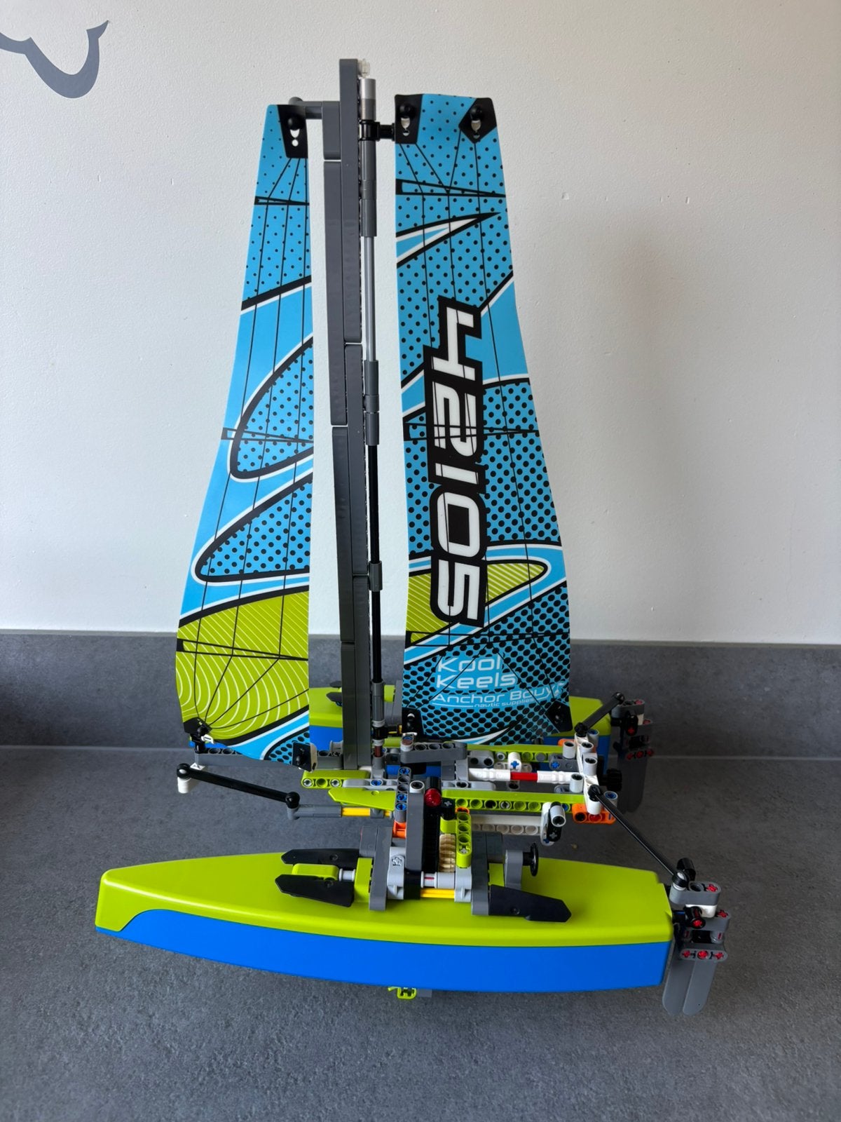 Lego Technic 42105 Catamaran, Lego, Ophalen of Verzenden, Zo goed als nieuw, Technic