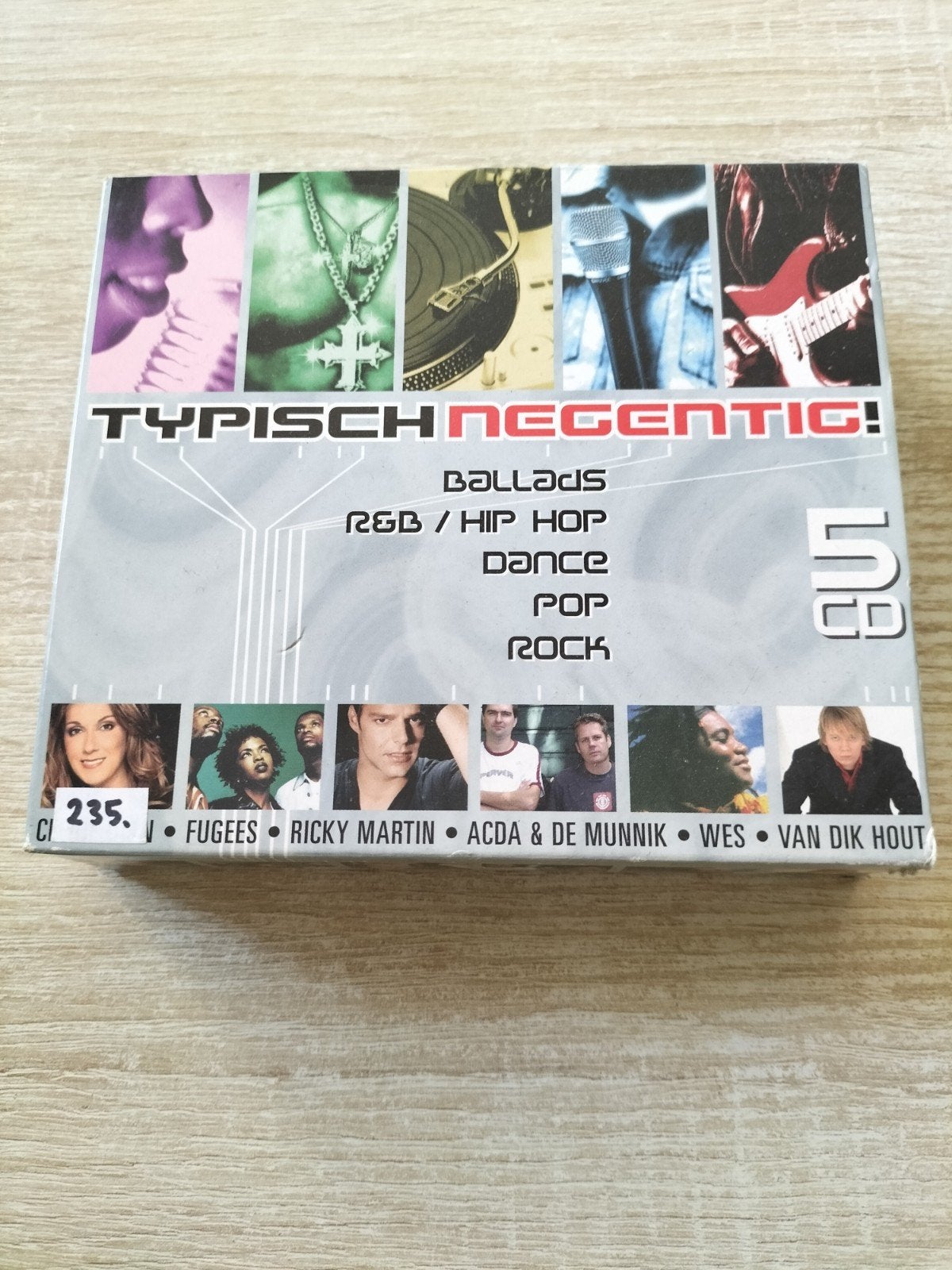 Typisch negentig 5 cd set, Ophalen of Verzenden, Pop