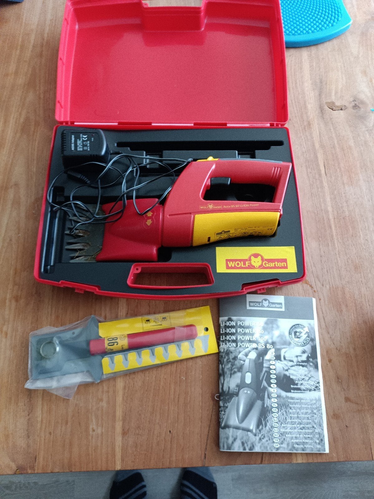 Wolf Garten Accu Heggenschaar BS 80 LI-ION Power, Ophalen, Gebruikt, Accu, Wolf Garten