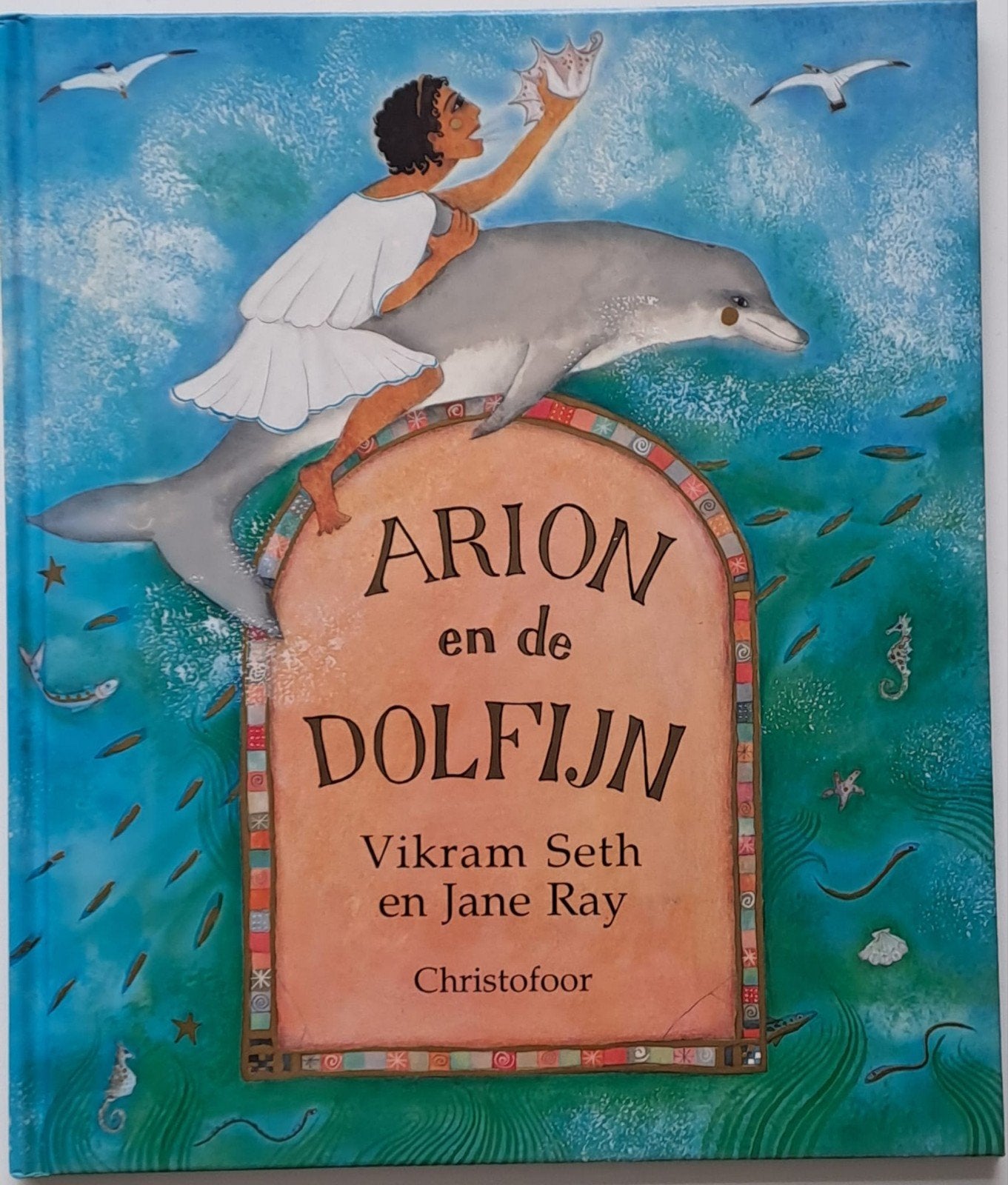 Arion en de Dolfijn - Vikram Seth & Jane Ray, Verzenden, Zo goed als nieuw, Vikram Seth en Jane Ray, Sprookjes