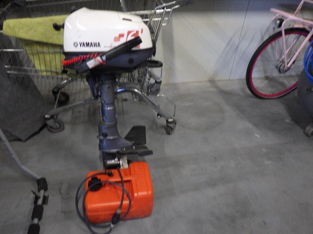 yamaha 6 pk 4takt met benzine tank, Overige merken, Gebruikt, Ophalen of Verzenden, Benzine