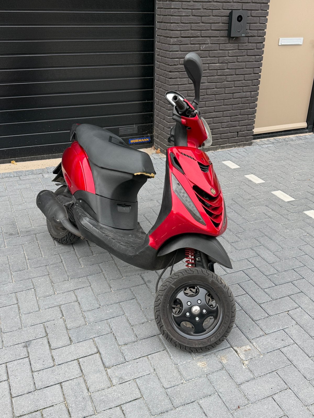 Piaggio Zip 172cc Malossi Brom SP vork, Ophalen of Verzenden, Zo goed als nieuw, Tweetakt, Zip