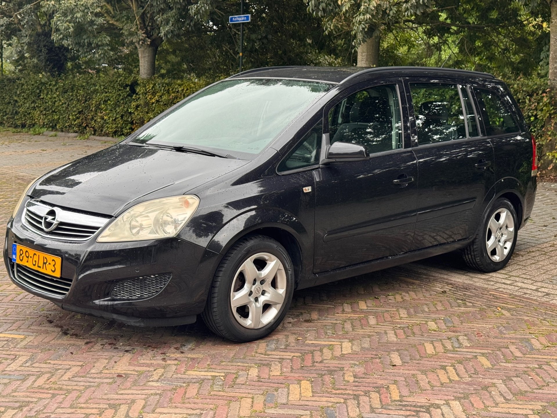 Opel Zafira 1.8 Business uit 2008, Auto's, Voorwielaandrijving, Stof, Gebruikt, 4 cilinders