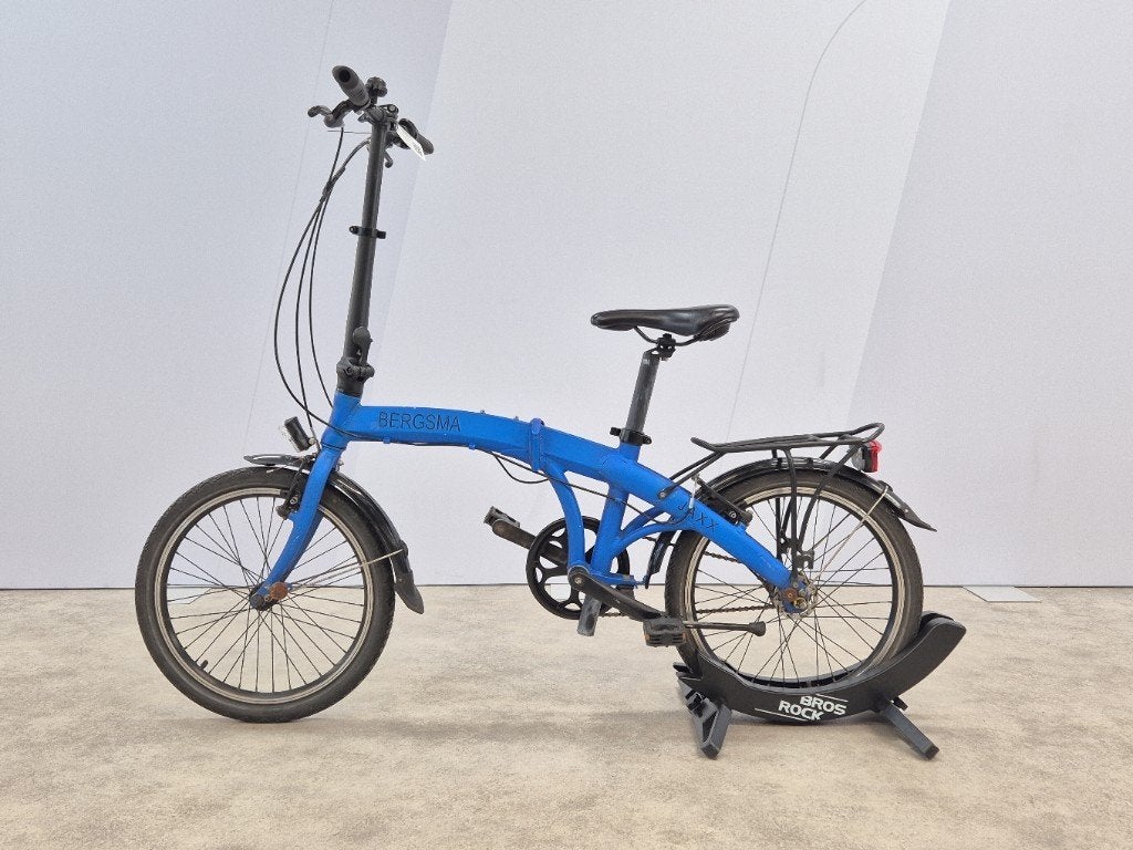 Bergsma JAXX Vouwfiets 2023 | Opvouwbaar | Blauw, Fietsen en Brommers, Info@al45export.nl, Gebruikt, Bergsma JAXX Vouwfiets 2023