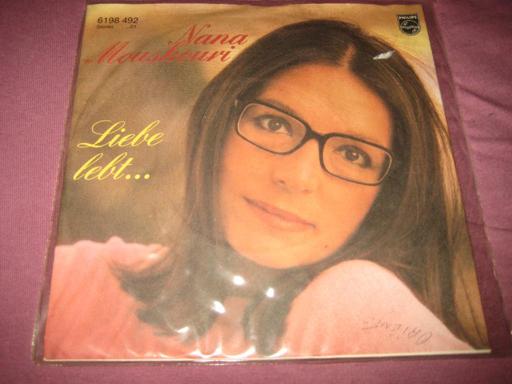 Nana Mouskouri: Liebe lebt..., Ophalen of Verzenden, Zo goed als nieuw, Pop, Single