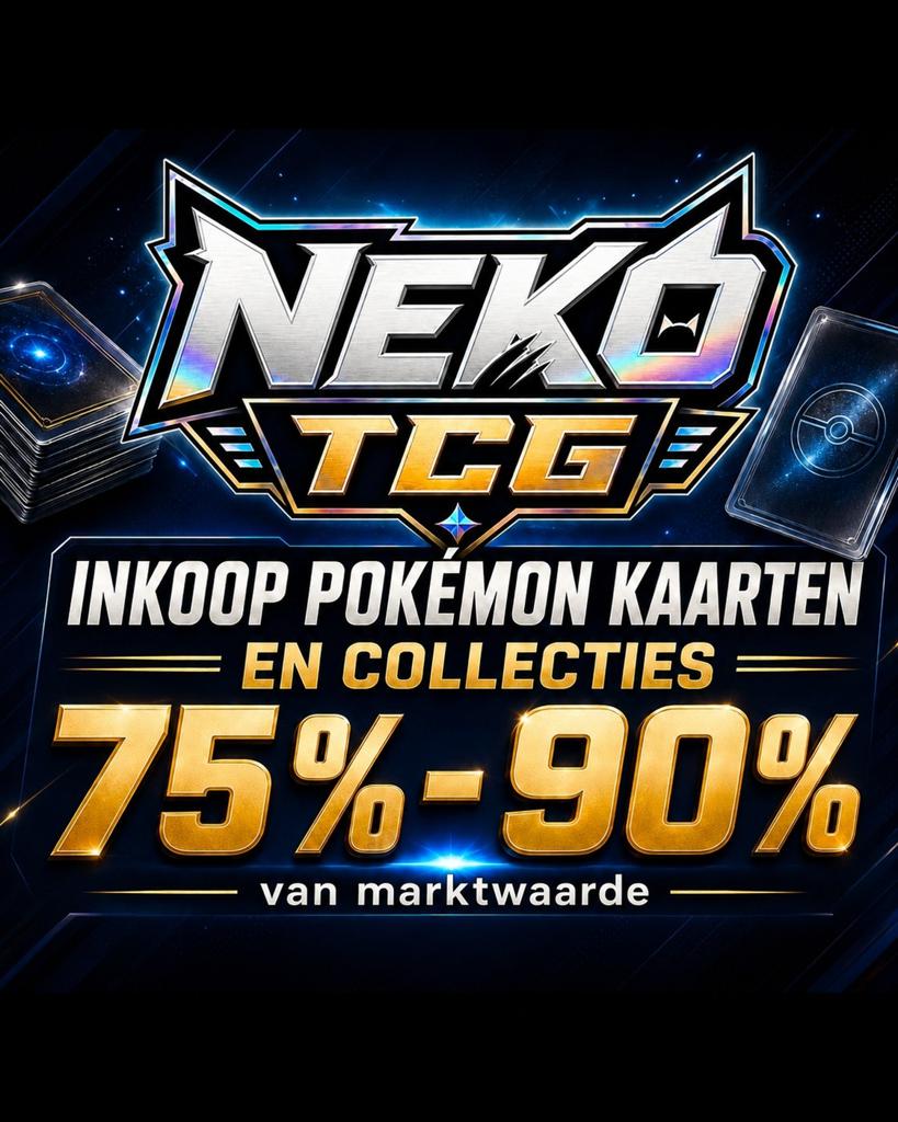 Wij kopen Pokémon kaarten, Sealed en collecties in!, Nieuw, Ophalen of Verzenden, Pokémon, Pokémon