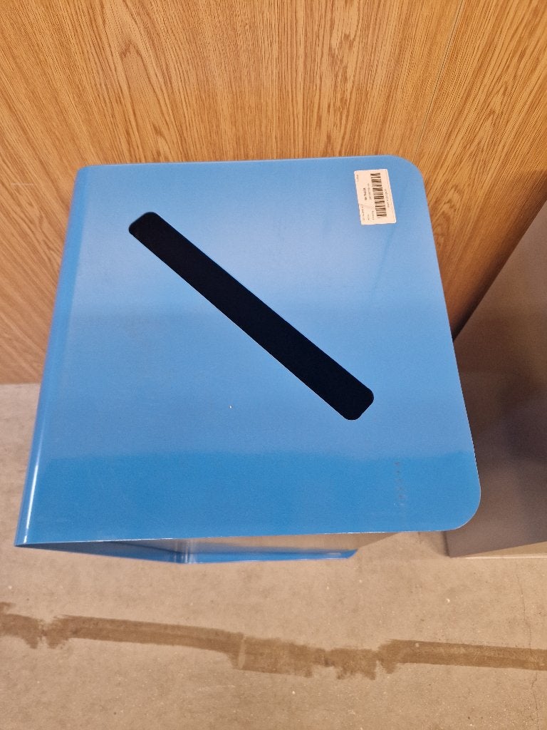 Foto 12 van Metalen Afvalbak Prullenbak Papierbak Afval Sorteren (nieuw)