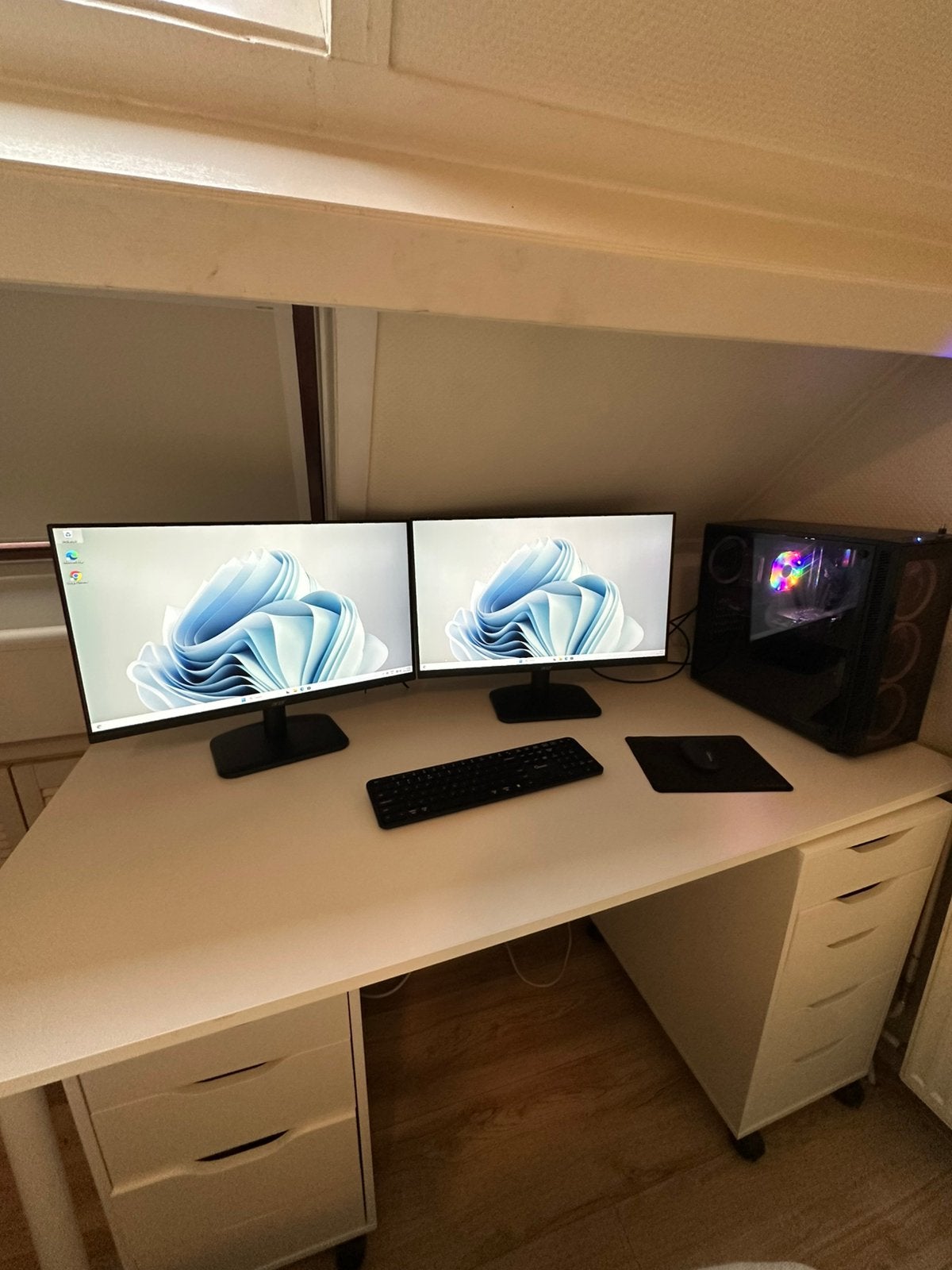 Game pc setup inclusief schermen, Ophalen, Gebruikt, Overige genres, 1 speler