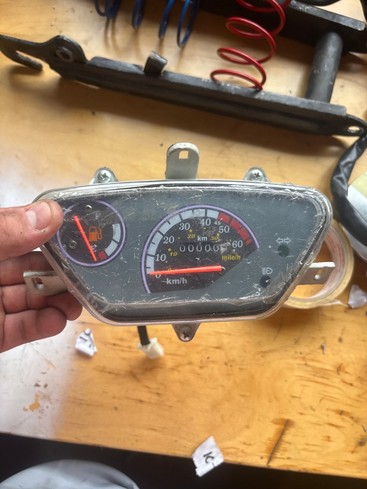 Nieuwe snelheidsmeter voor Peugeot Speedfight, Ophalen of Verzenden