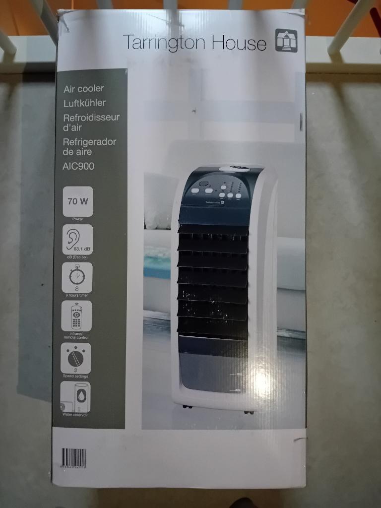 Airco Tarrington House AIC900, Witgoed en Apparatuur, Airco's, Ophalen, Minder dan 60 m³, Nieuw, 3 snelheden of meer