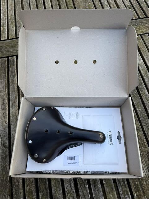 Brooks B17s dames model zwart (nieuw), Leer, Nieuw, Ophalen of Verzenden, Brooks