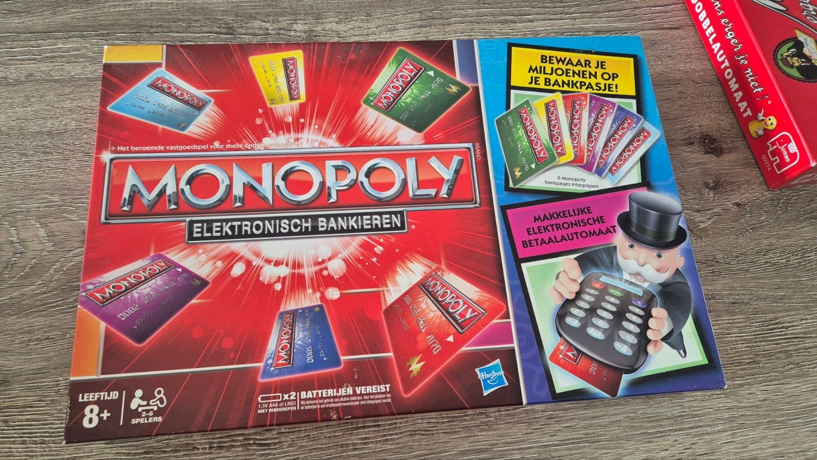 Monopoly Elektronisch Bankieren - Zo goed als nieuw, Hobby en Vrije tijd, Vijf spelers of meer, Ophalen of Verzenden, Zo goed als nieuw
