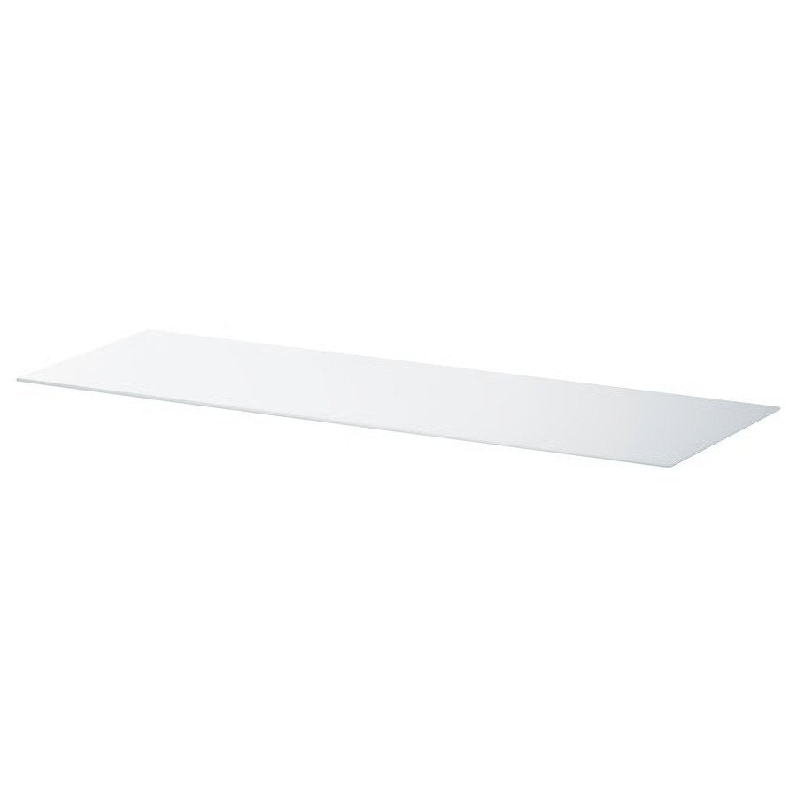 IKEA BESTA bovenblad glas, Ophalen, 100 tot 150 cm, Modern Minimalistisch, Minder dan 100 cm